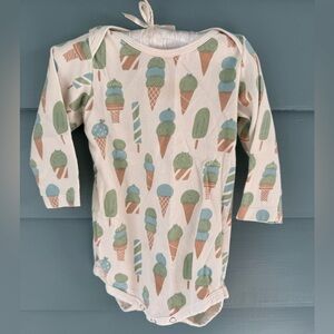 Ice Cream Print Kids One Piece